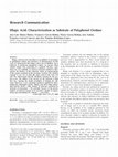 Research paper thumbnail of Ellagic acid: Characterization as substrate of polyphenol oxidase