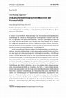 Research paper thumbnail of Die phänomenologischen Wurzeln der Normativität