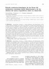 Research paper thumbnail of Estudio anatómico-histológico de las flores del endemismo Lamottea diania (Asteraceae) y de los efectos del ozono troposférico sobre su desarrollo