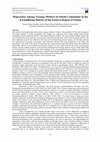 Research paper thumbnail of Depression Among Teenage Mothers in Otumi Community in the Kwaebibirim District of the Eastern Region of Ghana