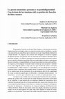 Research paper thumbnail of La poesía amazónica peruana y su postindigeneidad: Una lectura de las tensiones del yo poético de Sanchiu de Dina Ananco