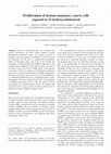 Research paper thumbnail of Proliferation of human mammary cancer cells exposed to 27-hydroxycholesterol