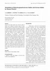 Research paper thumbnail of Metabolism of dehydroepiandrosterone sulfate and estrone-sulfate by human platelets