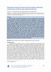 Research paper thumbnail of Taxonomic study of some sections of genus Rosa and introduction of three new hybrids from Iran