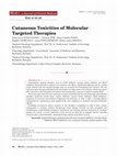 Research paper thumbnail of Cutaneous Toxicities of Molecular Targeted Therapies