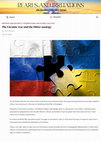 Research paper thumbnail of Putin. the Ukraine war and the Hitler analogy