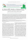 Research paper thumbnail of An improved MPPT algorithm to minimize transient and steady state oscillation conditions for small SPV systems