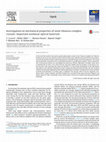 Research paper thumbnail of Investigation on mechanical properties of some thiourea complex crystals: Important nonlinear optical materials