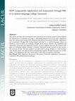 Research paper thumbnail of SIOP Components: Application and assessment, through PBL in a content-language college Ccassroom