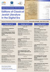 Research paper thumbnail of Editions of Classical Jewish Literature in the Digital Era