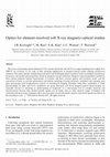 Research paper thumbnail of Optics for element-resolved soft X-ray magneto-optical studies