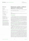 Research paper thumbnail of Biodiversity royalties: a different approach in bioeconomy