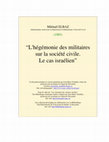 Research paper thumbnail of Hégémonie Des Militaires Sur La Société Civile