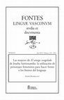 Research paper thumbnail of Las mujeres de «El amigo congelado» de Joseba Sarrionandia: la utilización de personajes femeninos para hacer frente a los límites del lenguaje