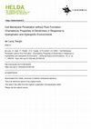 Research paper thumbnail of Cell Membrane Penetration without Pore Formation: Chameleonic Properties of Dendrimers in Response to Hydrophobic and Hydrophilic Environments