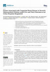 Research paper thumbnail of Factors Associated with Congenital Heart Disease in Severely Malnourished Children under Five and Their Outcomes at an Urban Hospital, Bangladesh