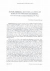 Research paper thumbnail of Reseña: Rafael Herrera Montero, La lírica de Horacio en Fernando de Herrera