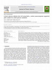 Research paper thumbnail of A direct glucose alkaline fuel cell using MnO2–carbon nanocomposite supported gold catalyst for anode glucose oxidation