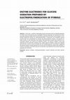 Research paper thumbnail of Enzyme Electrodes for Glucose Oxidation Prepared by Electropolymerization of Pyrrole