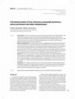 Research paper thumbnail of A discriminant analysis of team cohesiveness among high-performance and low-performance elite Indian volleyball players