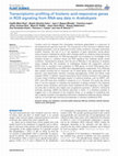 Research paper thumbnail of Transcriptomic profiling of linolenic acid-responsive genes in ROS signaling from RNA-seq data in Arabidopsis