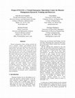 Research paper thumbnail of Project ENSAYO: A Virtual Emergency Operations Center for Disaster Management Research, Training and Discovery