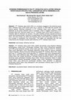 Research paper thumbnail of Efisiensi Pembebanan Pltgu Pt. Krakatau Daya Listrik Dengan Perhitungan Specific Fuel Consumtion Untuk Meminimalkan Biaya Produksi Listrik