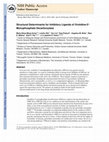 Research paper thumbnail of Structural determinants for the inhibitory ligands of orotidine-5′-monophosphate decarboxylase