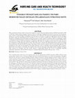 Research paper thumbnail of Tingkat Pengetahuan Pasien TB Paru Berhubungan Dengan Pelaksanaan Strategi Dots