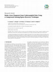 Research paper thumbnail of Radar Array Diagnosis from Undersampled Data Using a Compressed Sensing/Sparse Recovery Technique