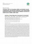 Research paper thumbnail of Awareness, Self-Use, Perceptions, Beliefs, and Attitudes toward Complementary and Alternative Medicines (CAM) among Health Professional Students in King Saud bin Abdulaziz University for Health Sciences Jeddah, Saudi Arabia