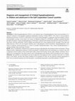 Research paper thumbnail of Diagnosis and management of X-linked hypophosphatemia in children and adolescent in the Gulf Cooperation Council countries