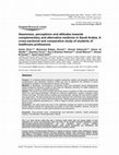 Research paper thumbnail of Awareness, perceptions and attitudes towards complementary and alternative medicine in Saudi Arabia: A cross-sectional and comparative study of students of healthcare professions