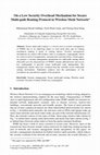 Research paper thumbnail of On a Low Security Overhead Mechanism for Secure Multi-path Routing Protocol in Wireless Mesh Network