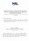 Research paper thumbnail of Experimental evidence of oxygen thermo-migration in PWR UO2 fuels during power ramps using in-situ oxido-reduction indicators