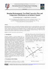 Research paper thumbnail of Rotating Hydromagnetic Two-Fluid Convective Flow and Temperature Distribution in an Inclined Channel