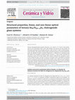 Research paper thumbnail of Structural properties, linear, and non-linear optical parameters of ternary Se80Te(20−)In chalcogenide glass systems