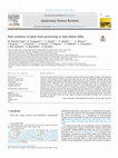 Research paper thumbnail of New evidence of plant food processing in Italy before 40ka