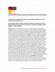 Research paper thumbnail of The feasibility of an integrated anesthesia-surgery clerkship rotation as a learning experience for perioperative care