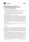 Research paper thumbnail of Scale-Up Effects of CO2 Capture by Methyldiethanolamine (MDEA) Solutions in Terms of Loading Capacity