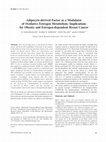 Research paper thumbnail of Adipocyte-derived factor as a modulator of oxidative estrogen metabolism: implications for obesity and estrogen-dependent breast cancer