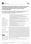 Research paper thumbnail of Translation and Linguistic Validation of Outcome Instruments for Traumatic Brain Injury Research and Clinical Practice: A Step-by-Step Approach within the Observational CENTER-TBI Study