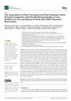 Research paper thumbnail of The Association of Post-Concussion and Post-Traumatic Stress Disorder Symptoms with Health-Related Quality of Life, Health Care Use and Return-to-Work after Mild Traumatic Brain Injury