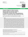 Research paper thumbnail of Prognostic Models for Global Functional Outcome and Post-Concussion Symptoms Following Mild Traumatic Brain Injury: A Collaborative European NeuroTrauma Effectiveness Research in Traumatic Brain Injury (CENTER-TBI) Study