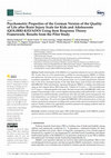 Research paper thumbnail of Psychometric Properties of the German Version of the Quality of Life after Brain Injury Scale for Kids and Adolescents (QOLIBRI-KID/ADO) Using Item Response Theory Framework: Results from the Pilot Study