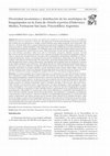 Research paper thumbnail of Diversidad taxonómica y distribucion de morfotipos de braquiopodos en la Zona de Ahtiella argentina (Ordovicico medio), Formacion San Juan, Precordillera argentina