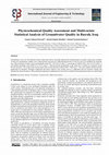 Research paper thumbnail of Physicochemical Quality Assessment and Multivariate Statistical Analysis of Groundwater Quality in Basrah, Iraq