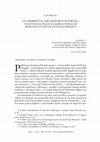 Research paper thumbnail of «O cameretta che già fosti un porto»: tanatologia tragica e alibi autoriali in «Menzogna e sortilegio» di Elsa Morante