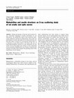 Research paper thumbnail of Malnutrition and myelin structure: an X-ray scattering study of rat sciatic and optic nerves