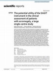 Research paper thumbnail of The potential utility of the SAGIT instrument in the clinical assessment of patients with acromegaly, a large single-centre study